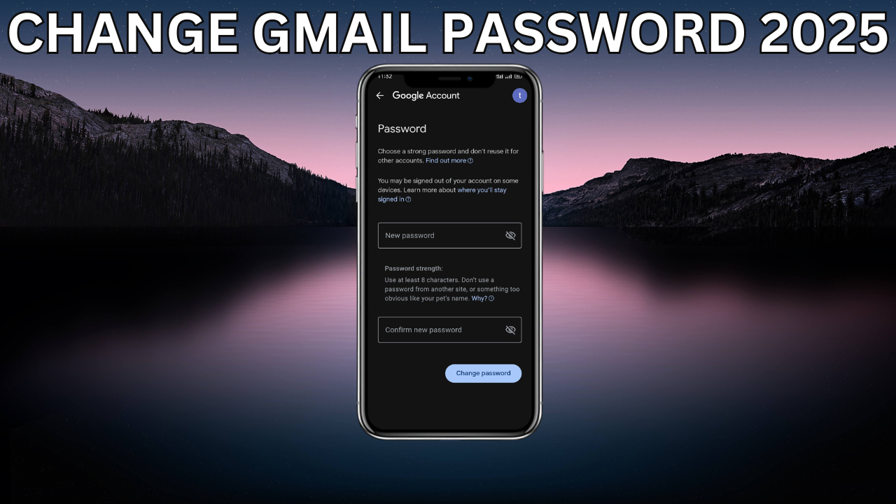 How to Change Gmail Password 2025 | Gmail Password Change | Google Password Change