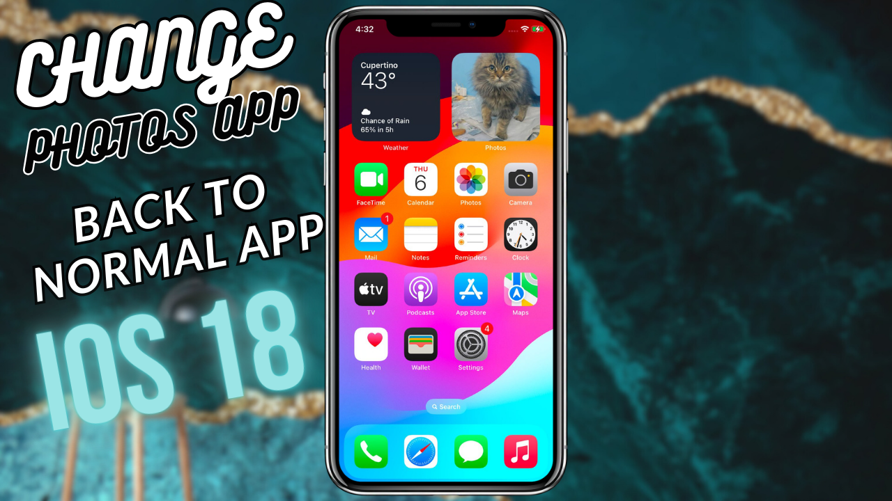 How to Change Photos App Back to Normal on iOS 18