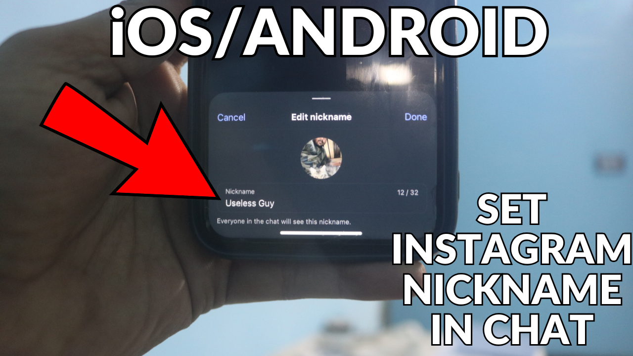 How To Set Nickname In Instagram Chat | Add Your Nickname On Instagram Chat